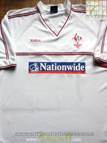 Swindon Town Away football shirt 2000 - 2001