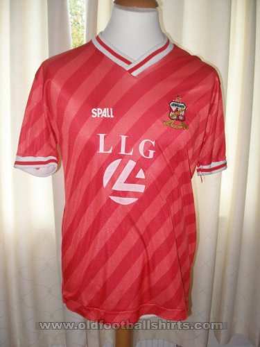 Swindon Town Home football shirt 1987 - 1989