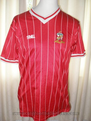 Swindon Town Home football shirt 1986 - 1987