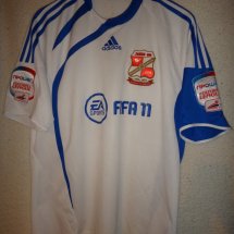 Swindon Town Away football shirt 2009 - 2010 sponsored by EA Sports