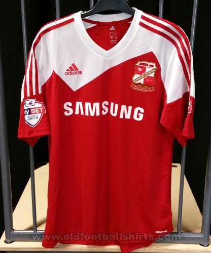 Swindon Town Home football shirt 2013 - 2014