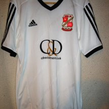 Swindon Town Away football shirt 2014 - 2015 sponsored by C&D Recruitment 