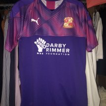 Swindon Town Special football shirt 2019 - 2020 sponsored by MND Darby Rimmer Foundation