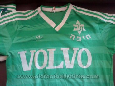 Maccabi Haifa Home football shirt 1985 - 1986