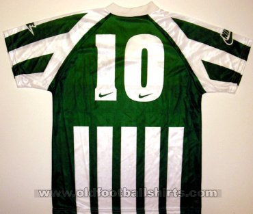 Maccabi Haifa Home baju bolasepak 1996 - 1997
