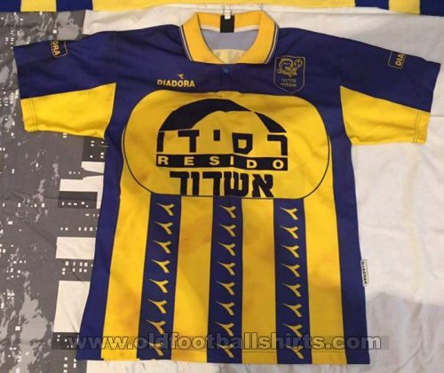 Ashdod Home football shirt 1996 - 1999