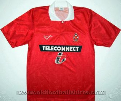 Fulham Away football shirt 1990 - 1991