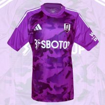Fulham τρίτος φανέλα ποδόσφαιρου 2024 - 2025 sponsored by Sboto