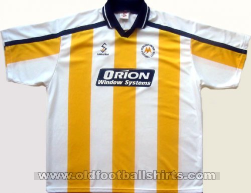 Torquay United בית - קלאסי למכירה חולצת כדורגל 2000 - 2001