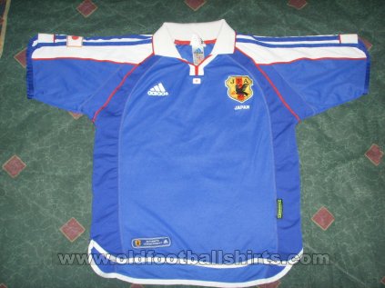 Japan Home football shirt 2000 - 2001