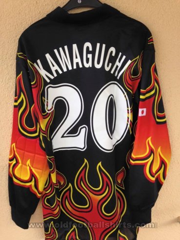Japan Goalkeeper football shirt 1998