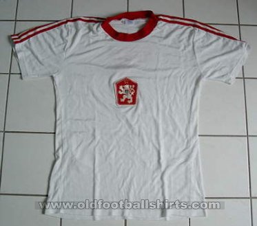 Czechoslovakia Away football shirt 1977 - 1979