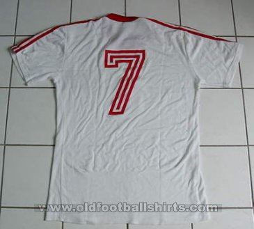 Czechoslovakia Away football shirt 1977 - 1979