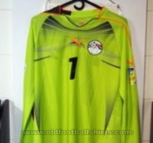 Egypt Goalkeeper football shirt 2010 - 2011