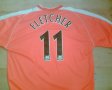 Harchester United Away football shirt 2001 - 2003