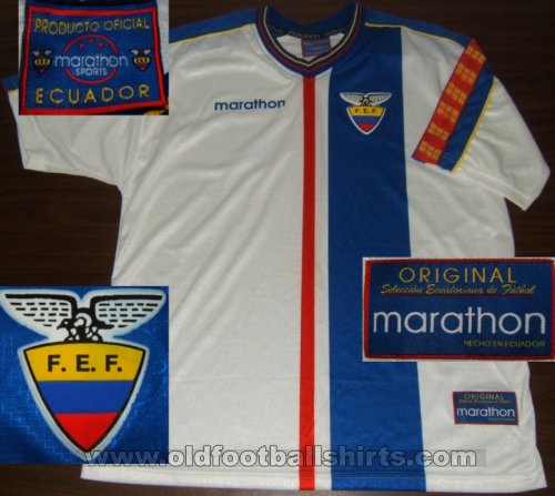 Ecuador Μακριά φανέλα ποδόσφαιρου 1999 - 2001