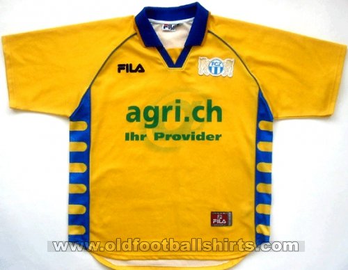 Zürich Weg Fußball-Trikots 2000 - 2001
