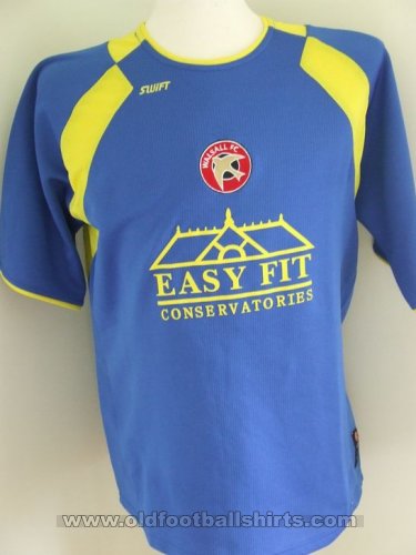 Walsall Away football shirt 2007 - 2008