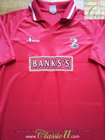 Walsall Home football shirt 2001 - 2002