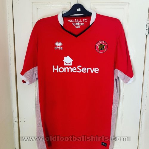 Walsall Home baju bolasepak 2017 - 2018