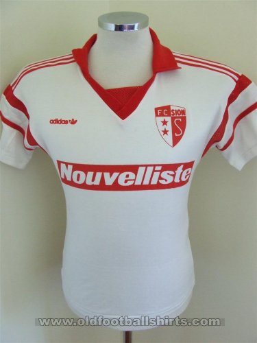 Sion Home football shirt 1988 - 1989