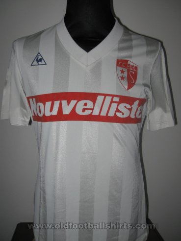 Sion Home football shirt 1985 - 1986