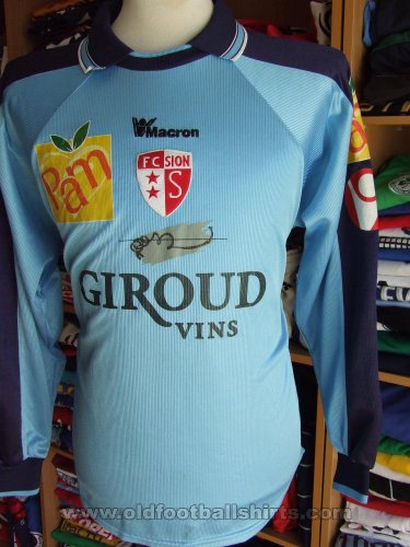 Sion Goalkeeper football shirt 2005 - 2006