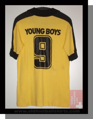 Young Boys Home fotbollströja 1980 - 1981