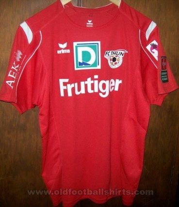 Thun Home football shirt 2009 - 2010
