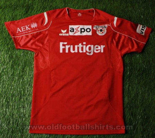 Thun Home football shirt 2010 - 2011