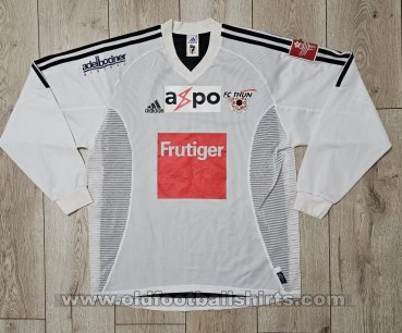 Thun Away football shirt 2001 - 2002