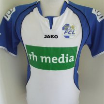 Luzern Home football shirt 2004 - 2005 sponsored by RH media