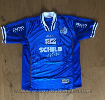 Luzern Away football shirt 2002