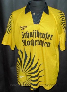 Schaffhausen Home football shirt 1996 - 1997