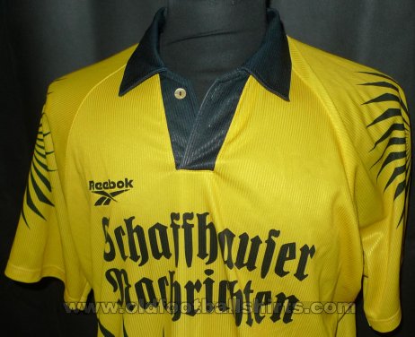 Schaffhausen Home football shirt 1996 - 1997