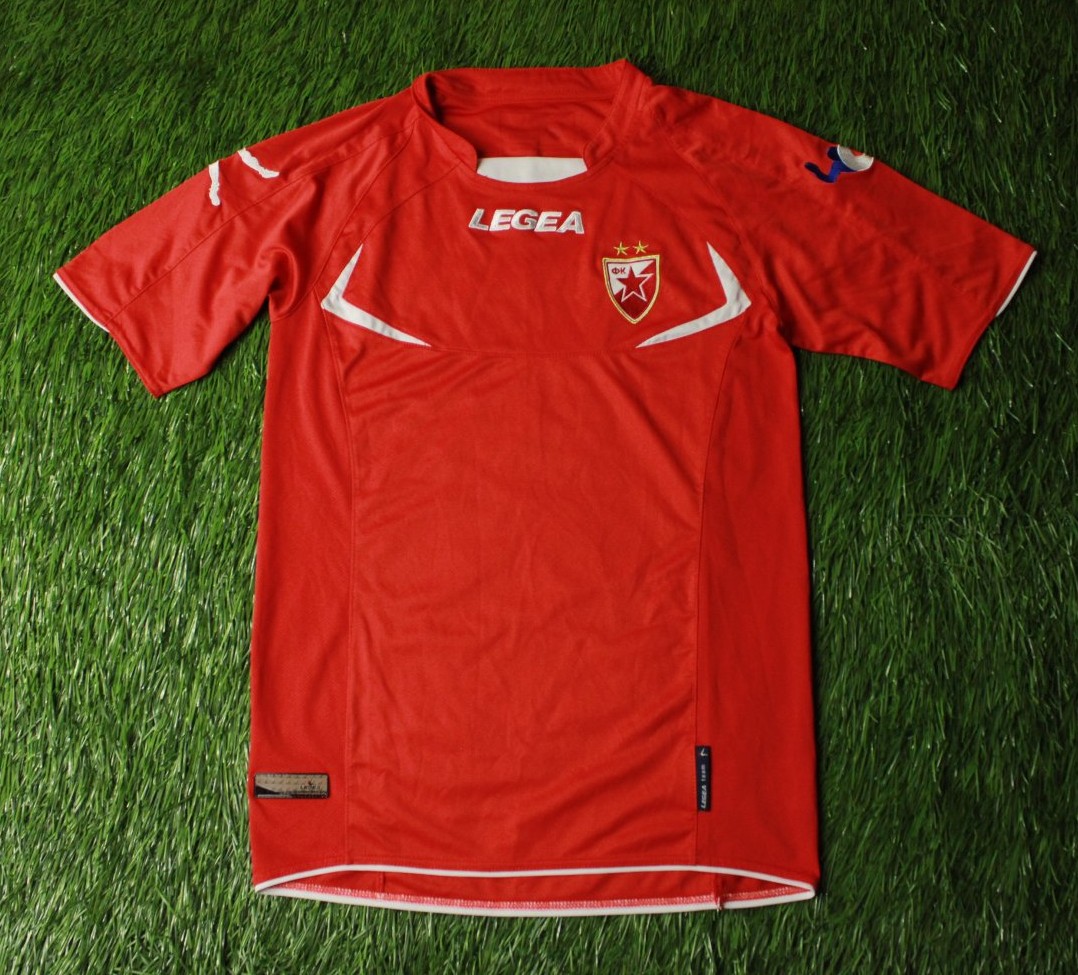 Veste D'entraînement Football Red Star Belgrade (Crvena Zvezda) Macron - Taille L, Occasion