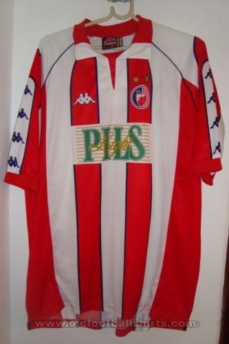 Red Star Belgrade Home חולצת כדורגל 1999 - 2000