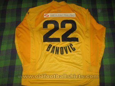 Red Star Belgrade Goalkeeper football shirt 2007 - 2008