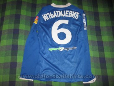 Red Star Belgrade Uit  voetbalshirt  2010 - 2011