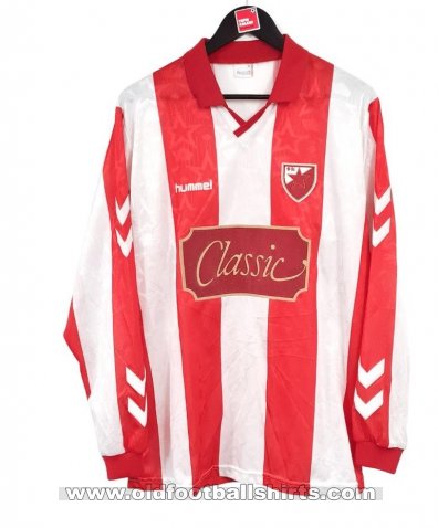 Red Star Belgrade Home baju bolasepak 1992 - 1994