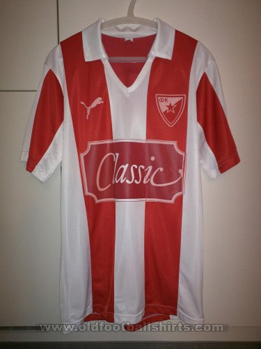 Red Star Belgrade Home baju bolasepak 1991 - 1992
