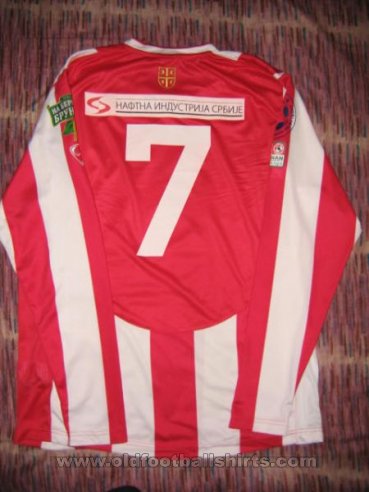 Red Star Belgrade Home baju bolasepak 2007 - 2008
