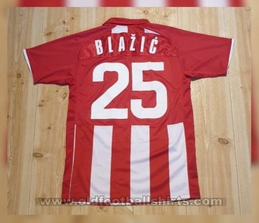 Red Star Belgrade Home football shirt 2009