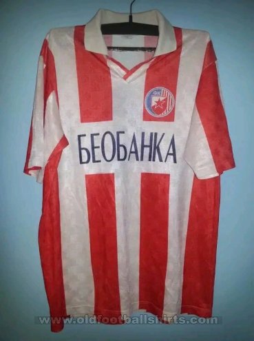 Red Star Belgrade Home football shirt 1995