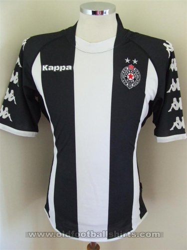 Partizan Belgrade  Home футболка 2009 - 2010
