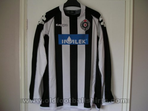 Partizan Belgrade  Home футболка 2005 - 2006