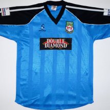 Wrexham Away football shirt 2000 - 2001 sponsored by Double Diamond