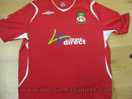 Wrexham Home football shirt 2008 - 2009