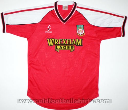 Wrexham Home football shirt 2000 - 2001