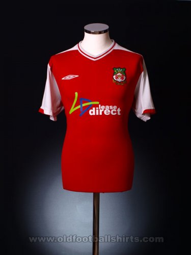 Wrexham Home football shirt 2009 - 2010